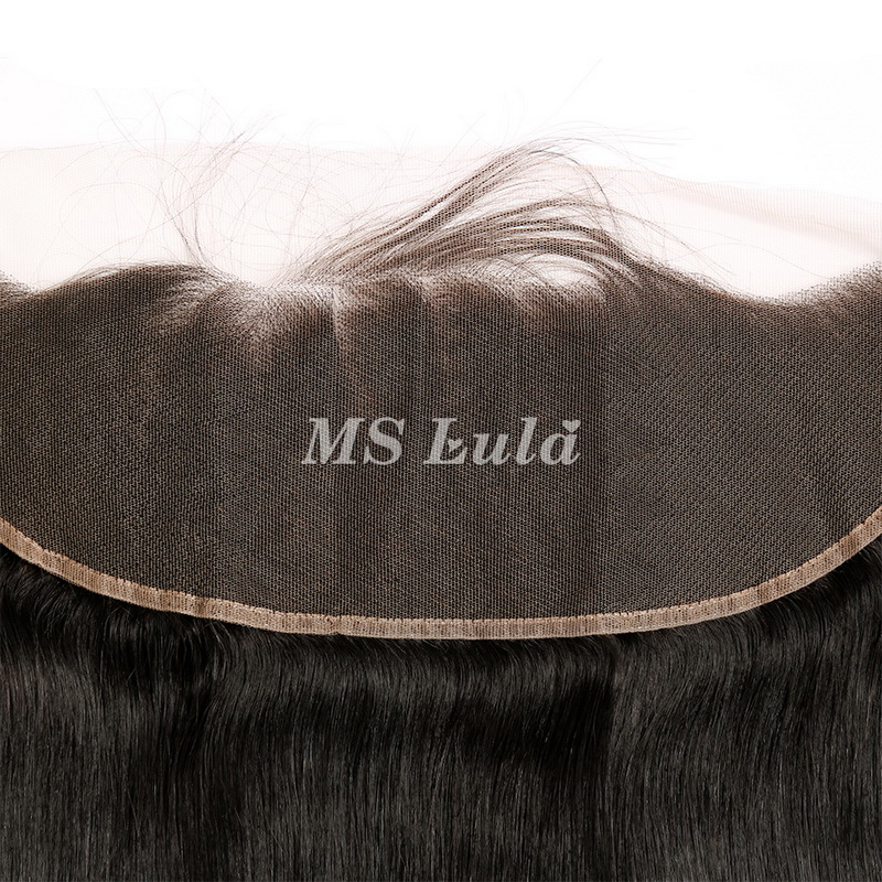 Virgin Human Hair Straight 13x4 13x6 Transparent Lace Frontal - 图片 6